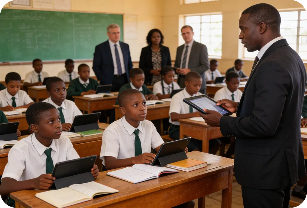 Government education systems deploying digital learning at scale